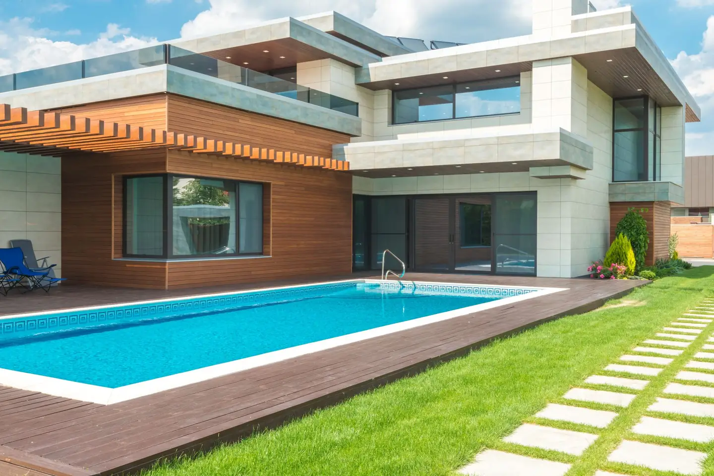 Swimming pool built in Wakeley, NSW